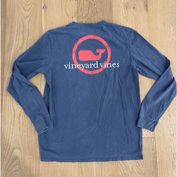 Vineyard Vines Blue Long Sleeve T-Shirt - Picture 3 of 6